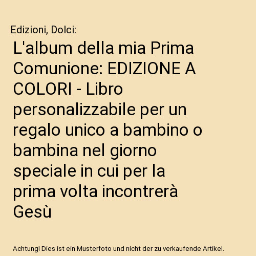 Album della mia - della,