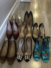 Lotto di 7 tacchi e pantofole
