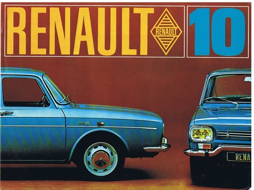 Brochure depliant auto renault - depliant,