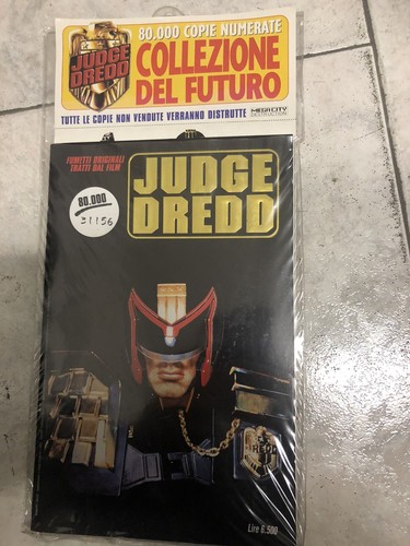 Fumetto blisterato judge - fumetto,