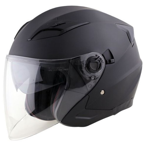 Casco jet moto scooter - casco, doppia
