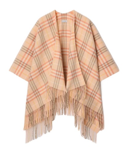 Poncho con cappuccio - , burberry