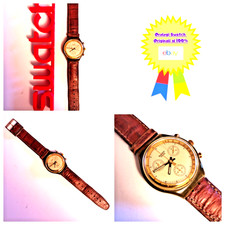 Swatch Chrono Goldfinger