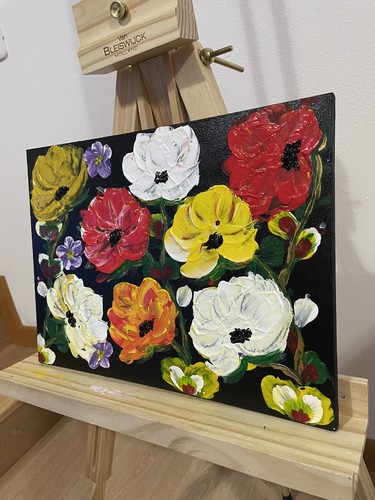 Quadro moderno fiori in - quadro, (fiori