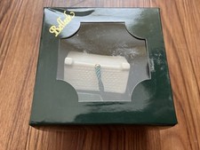 BELLEEK Old Schoolhouse 25th Anniversary Bell Christmas Ornament 4043 Ireland