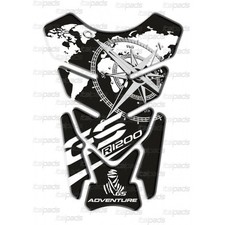 Paraserbatoio nero bianco - paraserbatoio, nero/bianco