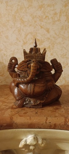 Statua legno raffigurante - legno,