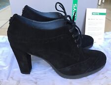 KEYS art 8295 SHOES SCARPA SHOE FRANCESINA DERBY GIARDINI DONNA PELLE NERO tg 40