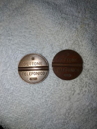 Gettone telefonico 7603 7604 - telefonico,
