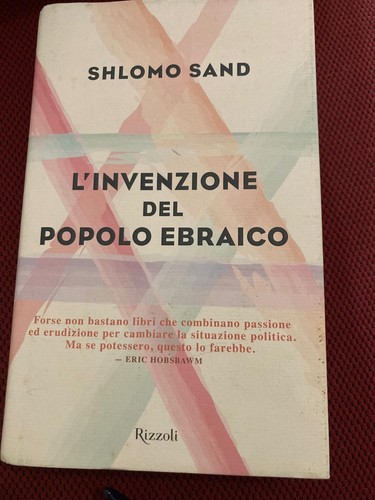 Shlomo sand invenzione - /l'invenzione, del