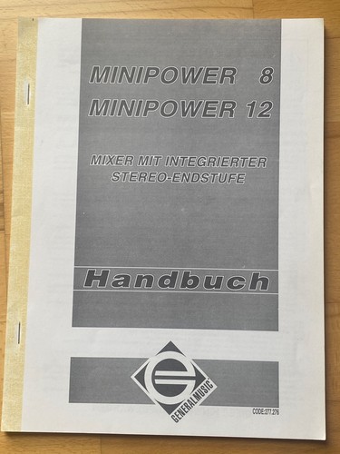 Lem istruzioni minipower - lem,