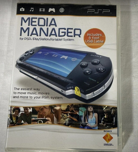 Rom sony psp media manager - media,