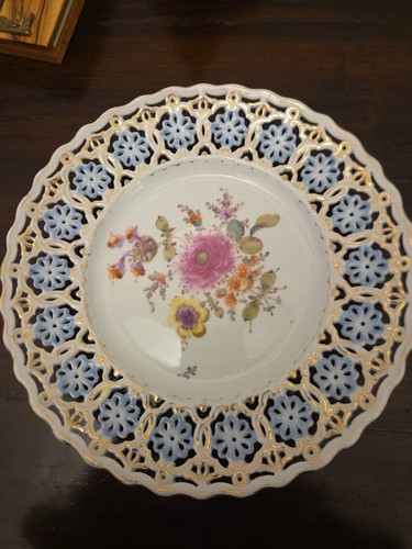 Piatto traforato meissen - traforato,
