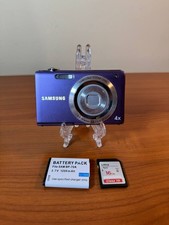 Samsung ST60 Fotocamera Digitale Colore Viola 12.2 MP 4x Zoom Funzionante