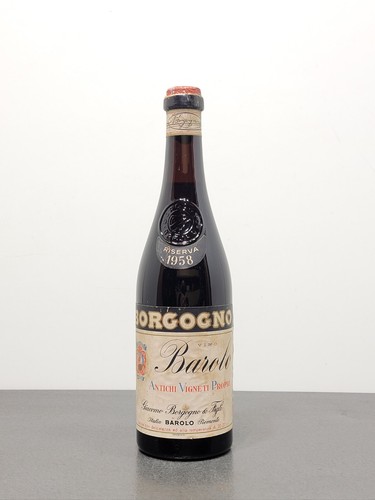 Barolo borgogno riserva 1958 - barolo,