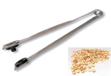 PINZA PER TELONI CON OCCHIOLI OCCHIELLI VELA + 10 OCCHIELLI