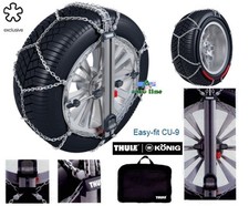Catene Thule (konig) Easy-fit CU-9 gruppo 055 - 9 mm 165/65-15
