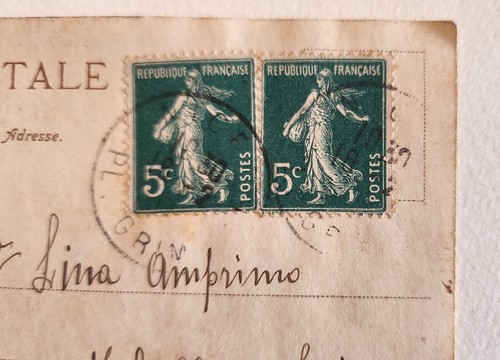 Cartolina antica nizza - antica, veduta
