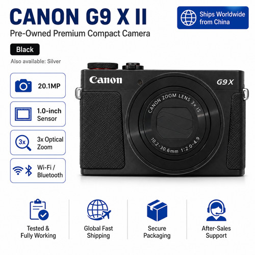 Canon powershot g9x - canon, 4k