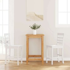 Sgabello bar in legno - 2x,