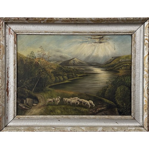 Antico paesaggio bucolico - , di