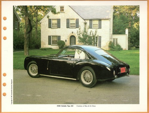 1948 cisitalia tipo - 1948, 202