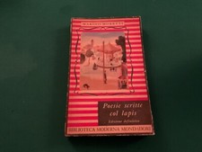 Poesie scritte col lapis