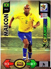 Adrenalyn 2010 Fifa World Cup South Africa N 48 Maicon Brasil champion