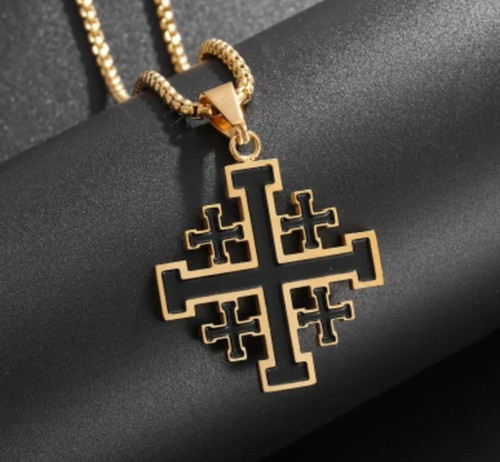 Collana croce cavalieri - collana,