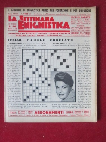 Settimana enigmistica 1659 - settimana,