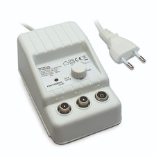 Amplificatore TV da interno. 1 ingresso/2 uscite.