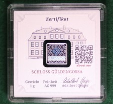 Lingotto argento Geiger 1