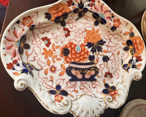 Antico piatto inglese imari - antico,