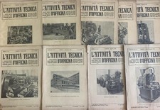 ATTIVITA TECNICA OFFICINA 1927 FIAT SCUOLA PROFESSIONALE TORNIO LOTTO 9 