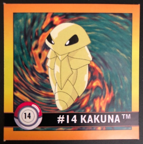 Carte pokémon kakuna - carte,