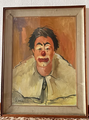 Raugi sergio dipinto olio - olio, su