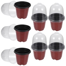  10 Sets Vaso Plastica Vivaio
