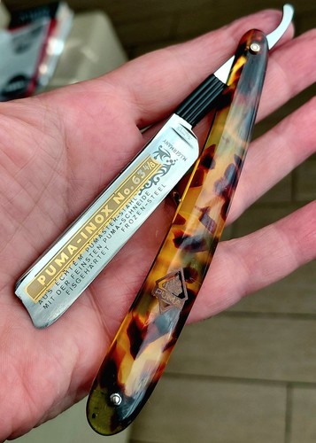 Puma inox rasoio - mano, libera