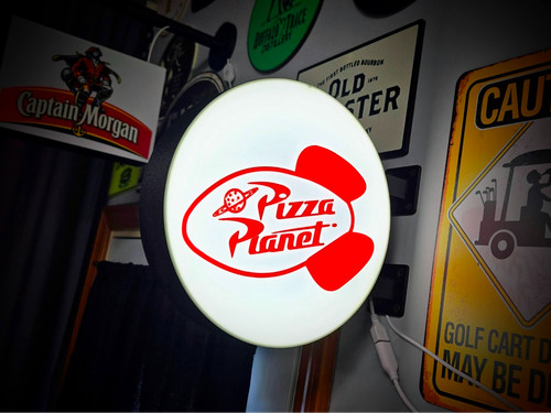 Insegna luminosa led - luminosa, pizza