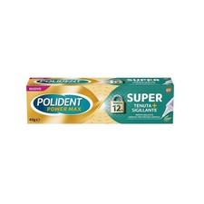 POLIDENT SUPER TENUTA SIGILLANTE CREMA ADESIVA DENTIERE 40GR MENTA 