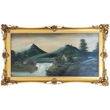 Dipinto Olio su Lino, CORNICE