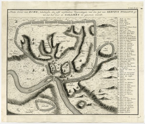 Antica mappa pianta - mappa, di