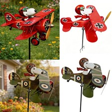 Cartoon pilot flying biplano - pilot,