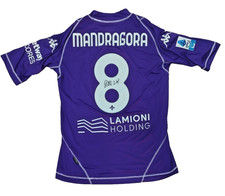 MAGLIA GARA MANDRAGORA FIORENTINA JUVENTUS 1-1 EDIZIONE LIMITATA AUTOGRAFATA