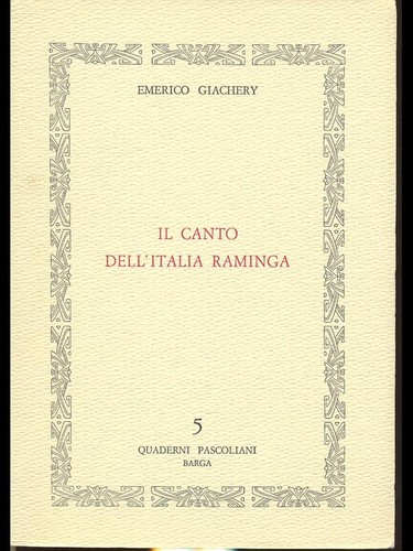 Canto dell italia raminga - il,
