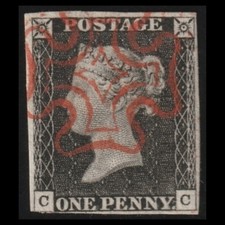 1840 Gran Bretagna Penny Black