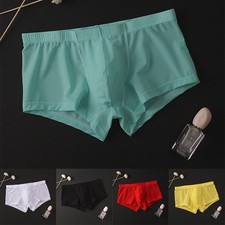 Boxer uomo trasparente maglia