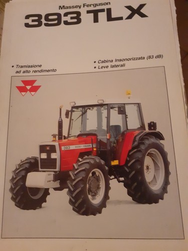 Brochure depliant trattore - brochure/depliant,