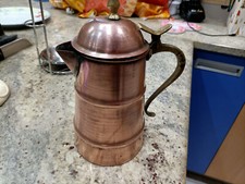 Teiera di rame 20cm , caffettiera antica