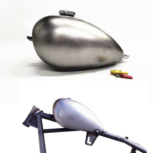 Serbatoio benzina moto argento - serbatoio,